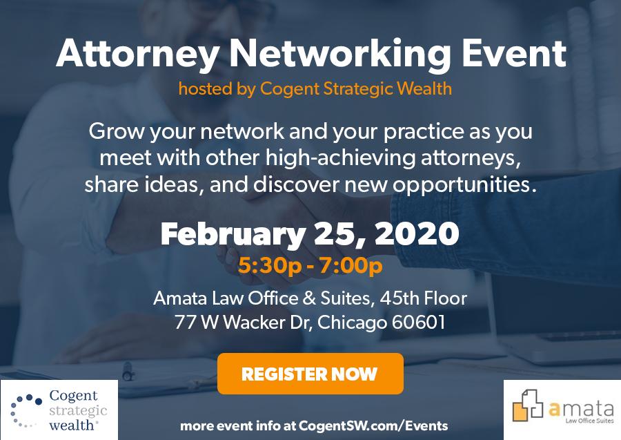 Networking Event for Chicago-Area Attorneys February 25th